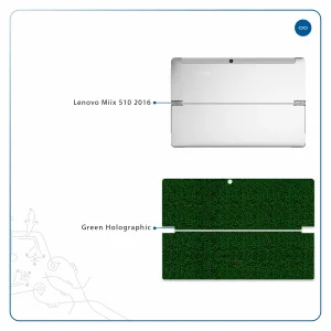 برچسب پوششی ماهوت مدل Green-Holographic مناسب برای تبلت لنوو Miix 510 2016