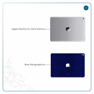 برچسب پوششی ماهوت مدل Blue-Holographic مناسب برای تبلت اپل iPad Pro 9.7 2016 A1673
