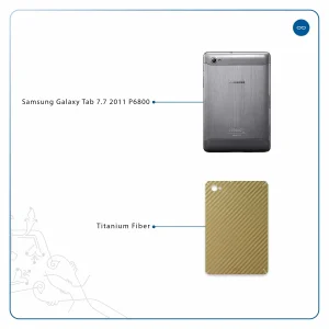 برچسب پوششی ماهوت مدل Titanium-Fiber مناسب برای تبلت سامسونگ Galaxy Tab 7.7 2011 P6800