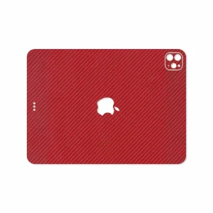 برچسب پوششی ماهوت مدل Red-Fiber مناسب برای تبلت اپل iPad Pro 11 (GEN 2) 2020 A2068