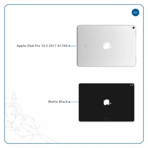 برچسب پوششی ماهوت مدل Matte-Black مناسب برای تبلت اپل iPad Pro 10.5 2017 A1709
