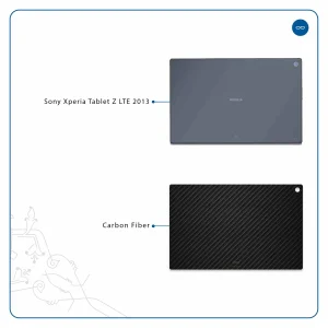 برچسب پوششی ماهوت مدل Carbon-Fiber مناسب برای تبلت سونی Xperia Tablet Z LTE 2013