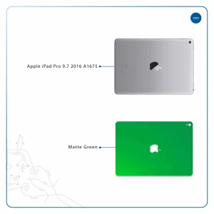 برچسب پوششی ماهوت مدل Matte-Green مناسب برای تبلت اپل iPad Pro 9.7 2016 A1675