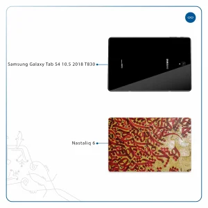 برچسب پوششی ماهوت مدل Nastaliq-6 مناسب برای تبلت سامسونگ Galaxy Tab S4 10.5 2018 T830