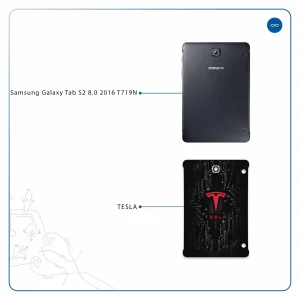 برچسب پوششی ماهوت مدل TESLA مناسب برای تبلت سامسونگ Galaxy Tab S2 8.0 2016 T719N