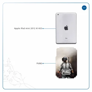 برچسب پوششی ماهوت مدل Pubg-Game مناسب برای تبلت اپل iPad mini 2012 A1455