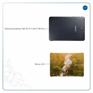 برچسب پوششی ماهوت مدل Horse-2 مناسب برای تبلت سامسونگ Galaxy Tab S2 9.7 2015 T815