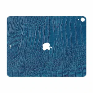 برچسب پوششی ماهوت مدل Blue-Crocodile-Leather مناسب برای تبلت اپل iPad Pro 12.9 (GEN 3) 2018 A1895