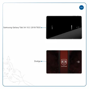 برچسب پوششی ماهوت مدل Dodge مناسب برای تبلت سامسونگ Galaxy Tab S4 10.5 2018 T835