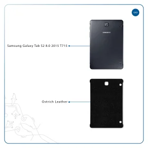 برچسب پوششی ماهوت مدل Ostrich-Leather مناسب برای تبلت سامسونگ Galaxy Tab S2 8.0 2015 T715