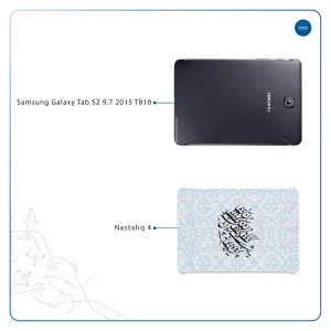 برچسب پوششی ماهوت مدل Nastaliq-4 مناسب برای تبلت سامسونگ Galaxy Tab S2 9.7 2015 T810