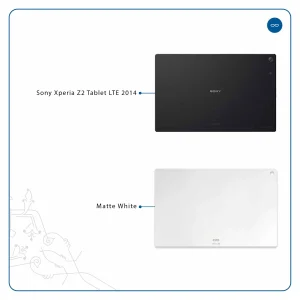 برچسب پوششی ماهوت مدل Matte-White مناسب برای تبلت سونی Xperia Z2 Tablet LTE 2014
