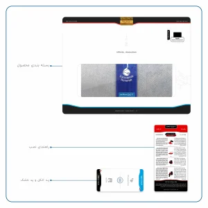 برچسب پوششی ماهوت مدل Tottenham Hotspur FC مناسب برای تبلت اپل iPad Pro 9.7 2016 A1674