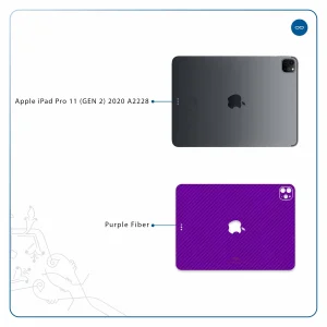 برچسب پوششی ماهوت مدل Purple-Fiber مناسب برای تبلت اپل iPad Pro 11 (GEN 2) 2020 A2228