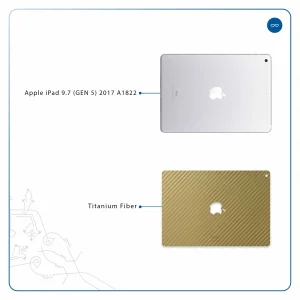 برچسب پوششی ماهوت مدل Titanium-Fiber مناسب برای تبلت اپل iPad 9.7 (GEN 5) 2017 A1822
