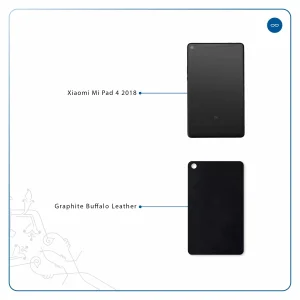 برچسب پوششی ماهوت مدل Graphite Buffalo Leather مناسب برای تبلت شیائومی Mi Pad 4 2018