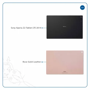 برچسب پوششی ماهوت مدل Rose Gold Leather مناسب برای تبلت سونی Xperia Z2 Tablet LTE 2014