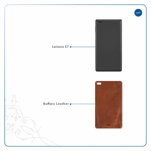برچسب پوششی ماهوت مدل Buffalo-Leather مناسب برای تبلت لنوو E7
