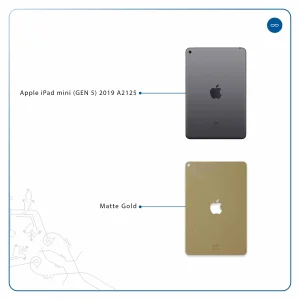 برچسب پوششی ماهوت مدل Matte-Gold مناسب برای تبلت اپل iPad mini (GEN 5) 2019 A2125