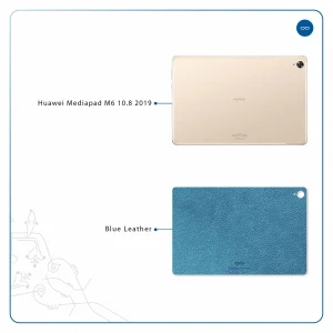 برچسب پوششی ماهوت مدل Blue-Leather مناسب برای تبلت هوآوی Mediapad M6 10.8 2019