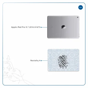 برچسب پوششی ماهوت مدل Nastaliq-4 مناسب برای تبلت اپل iPad Pro 9.7 2016 A1673