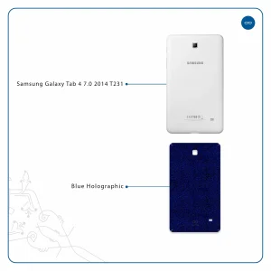 برچسب پوششی ماهوت مدل Blue-Holographic مناسب برای تبلت سامسونگ Galaxy Tab 4 7.0 2014 T231