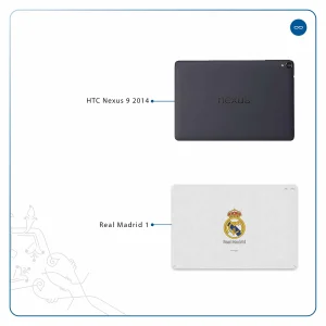 برچسب پوششی ماهوت مدل Real-Madrid مناسب برای تبلت اچ تی سی Nexus 9 2014