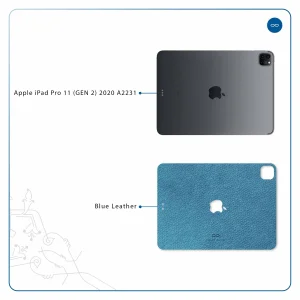 برچسب پوششی ماهوت مدل Blue-Leather مناسب برای تبلت اپل iPad Pro 11 (GEN 2) 2020 A2231