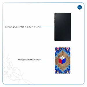 برچسب پوششی ماهوت مدل Maryams Mathematics مناسب برای تبلت سامسونگ Galaxy Tab A 8.0 2019 T295