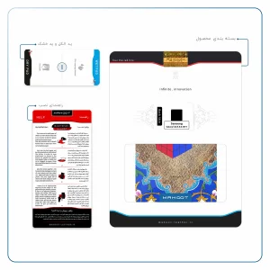 برچسب پوششی ماهوت مدل Maryams Mathematics مناسب برای تبلت سامسونگ Galaxy Tab A 8.0 2019 T295