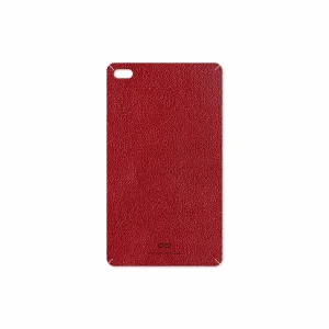 برچسب پوششی ماهوت مدل Red-Leather مناسب برای تبلت لنوو E7