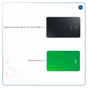 برچسب پوششی ماهوت مدل Matte-Green مناسب برای تبلت سامسونگ Galaxy Tab A 10.1 2016 T580