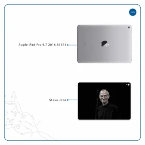 برچسب پوششی ماهوت مدل Steve Jobs مناسب برای تبلت اپل iPad Pro 9.7 2016 A1674