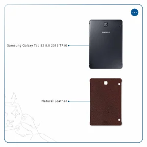 برچسب پوششی ماهوت مدل Natural-Leather مناسب برای تبلت سامسونگ Galaxy Tab S2 8.0 2015 T710