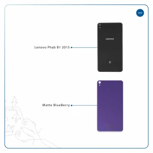برچسب پوششی ماهوت مدل Matte-BlueBerry مناسب برای تبلت لنوو Phab B1 2015