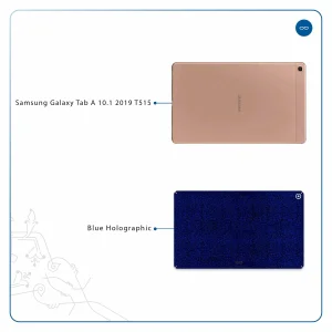برچسب پوششی ماهوت مدل Blue-Holographic مناسب برای تبلت سامسونگ Galaxy Tab A 10.1 2019 T515