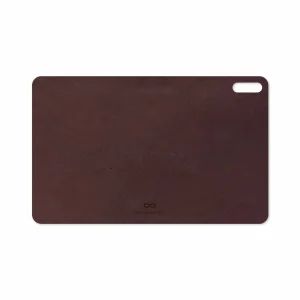 برچسب پوششی ماهوت مدل Matte-Dark-Brown-Leather مناسب برای تبلت هوآوی Matepad 10.4 2020 BAH3-L09