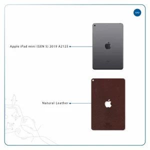 برچسب پوششی ماهوت مدل Natural-Leather مناسب برای تبلت اپل iPad mini (GEN 5) 2019 A2125