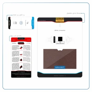 برچسب پوششی ماهوت مدل Natural-Leather مناسب برای تبلت اپل iPad mini (GEN 5) 2019 A2125