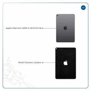 برچسب پوششی ماهوت مدل Black-Chamois-Leather مناسب برای تبلت اپل iPad mini (GEN 5) 2019 A2126