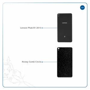 برچسب پوششی ماهوت مدل Honey-Comb-Circle مناسب برای تبلت لنوو Phab B1 2015