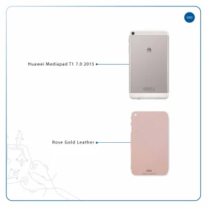 برچسب پوششی ماهوت مدل Rose Gold Leather مناسب برای تبلت هوآوی Mediapad T1 7.0 2015