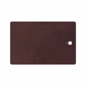 برچسب پوششی ماهوت مدل Matte-Dark-Brown-Leather مناسب برای تبلت سامسونگ Galaxy Tab S4 10.5 2018 T835