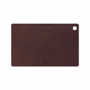 برچسب پوششی ماهوت مدل Matte-Dark-Brown-Leather مناسب برای تبلت سامسونگ Galaxy Tab A7 10.4 LTE 2020 T505