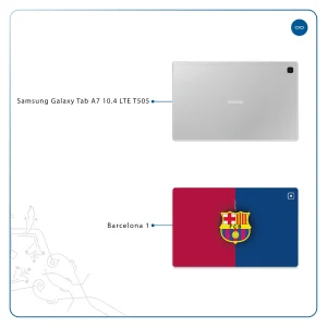 برچسب پوششی ماهوت مدل Barcelona مناسب برای تبلت سامسونگ Galaxy Tab A7 10.4 LTE 2020 T505
