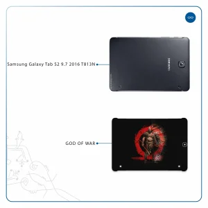 برچسب پوششی ماهوت مدل God-Of-War-Game مناسب برای تبلت سامسونگ Galaxy Tab S2 9.7 2016 T813N