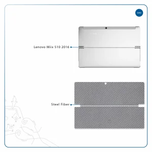 برچسب پوششی ماهوت مدل Steel-Fiber مناسب برای تبلت لنوو Miix 510 2016