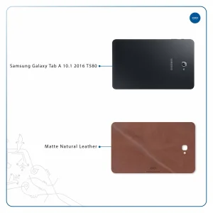 برچسب پوششی ماهوت مدل Matte_Natural_Leather مناسب برای تبلت سامسونگ Galaxy Tab A 10.1 2016 T580