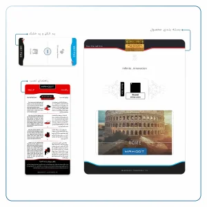 برچسب پوششی ماهوت مدل Rome City مناسب برای تبلت شیائومی Mi Pad 4 2018