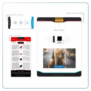 برچسب پوششی ماهوت مدل Dog-1 مناسب برای تبلت شیائومی Mi Pad 4 2018